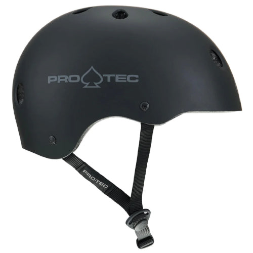 Pro-Tec Classic Certified Skate Helmet matte black side