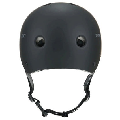 Pro-Tec Classic Certified Skate Helmet matte black back