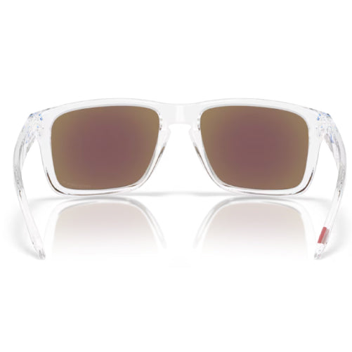 Oakley Holbrook XXL - Polished Clear/Prizm Sapphire Polarized