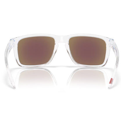 Oakley Holbrook XXL - Polished Clear/Prizm Sapphire Polarized