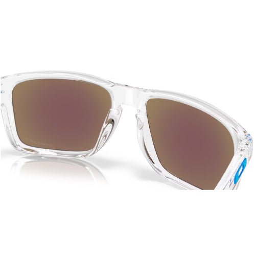 Oakley Holbrook XXL - Polished Clear/Prizm Sapphire Polarized