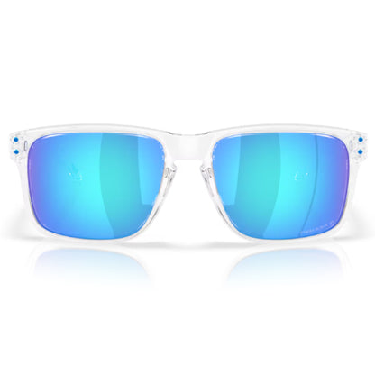 Oakley Holbrook XXL - Polished Clear/Prizm Sapphire Polarized