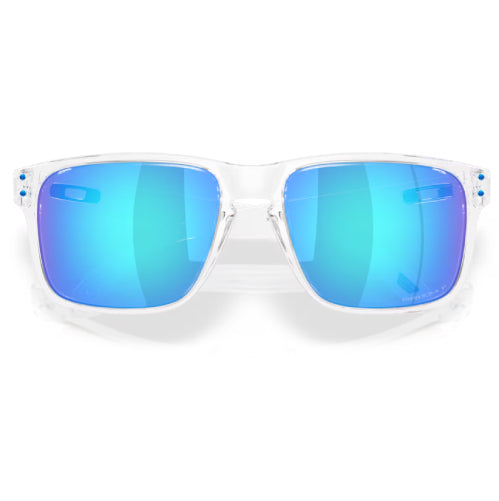 Oakley Holbrook XXL - Polished Clear/Prizm Sapphire Polarized