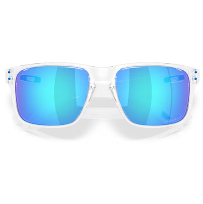 Oakley Holbrook XXL - Polished Clear/Prizm Sapphire Polarized
