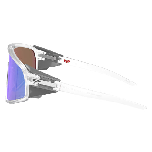 Oakley Latch Panel Matte Clear Frame with Prizm Violet Lenses