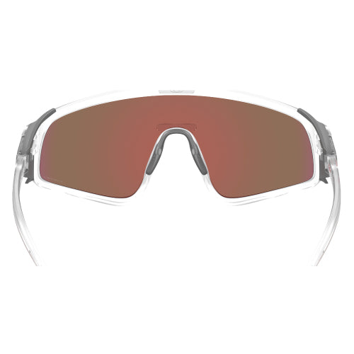 Oakley Latch Panel Matte Clear Frame with Prizm Violet Lenses