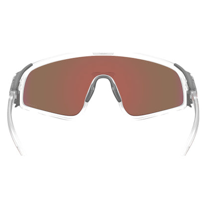 Oakley Latch Panel Matte Clear Frame with Prizm Violet Lenses