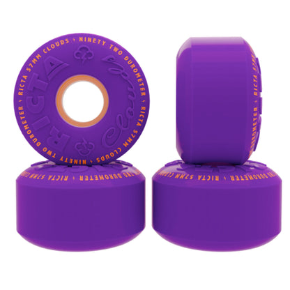 Ricta Clouds Wheels Purple Orange 57MM 92A set