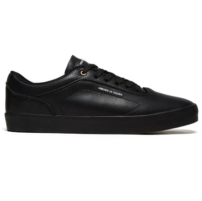 Hours is Yours Code V2 Skate Shoe - Black Leather