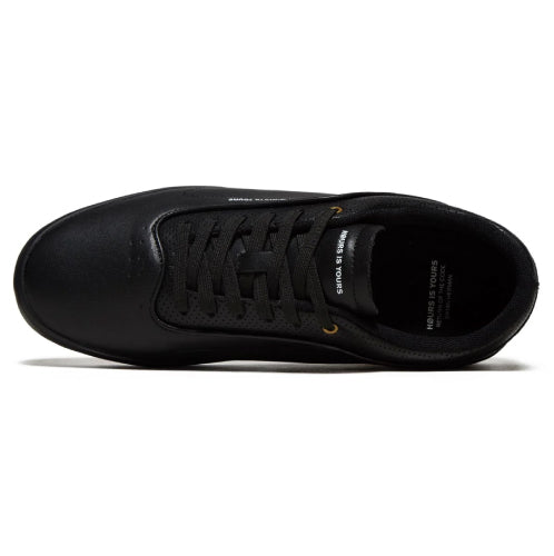 Hours is Yours Code V2 Skate Shoe - Black Leather