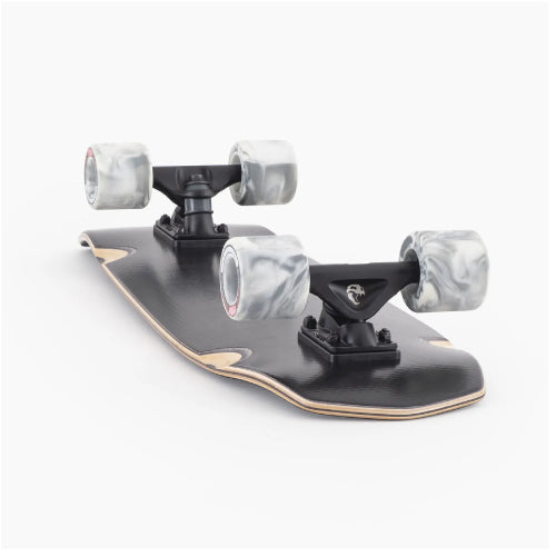 Landyachtz Dinghy Coffin Stealth Card Complete 28.2" front truck