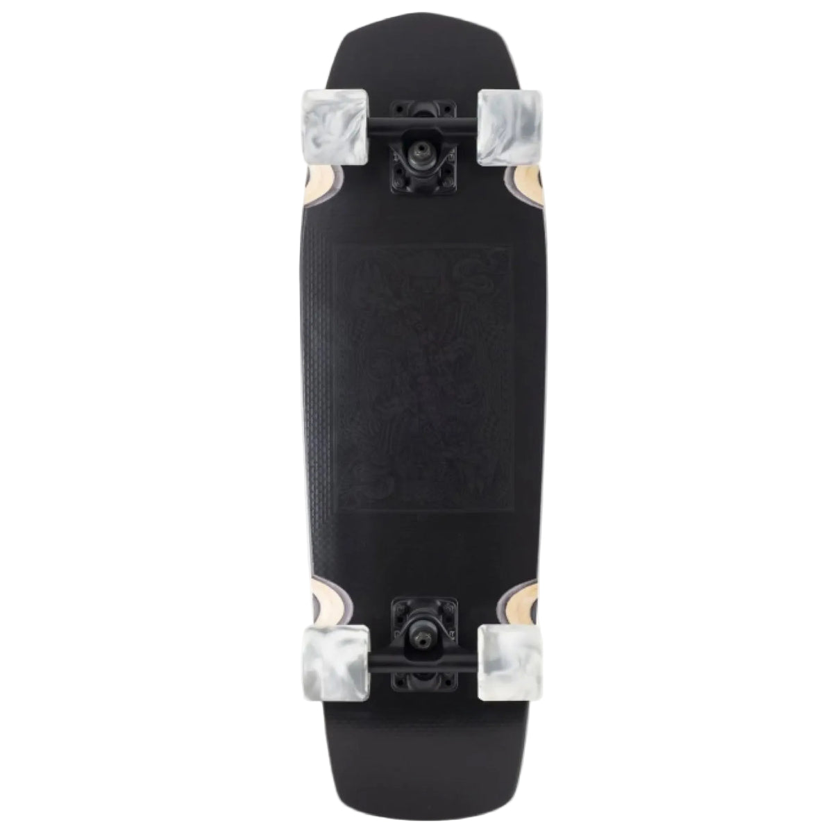 Landyachtz Dinghy Coffin Stealth Card Cruiser Complete 28.2"