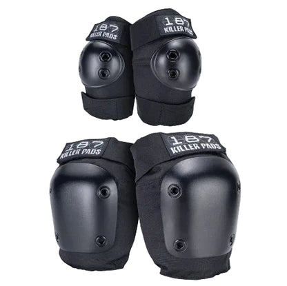 187 Killer Pads Knee/Elbow Combo Pack Pad Set 