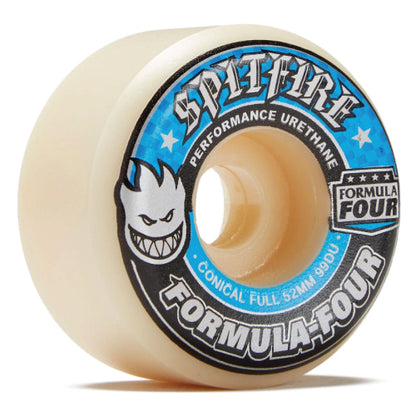 Spitfire F4 Conical Full Natural/Blue/Black Wheels 52MM 99D