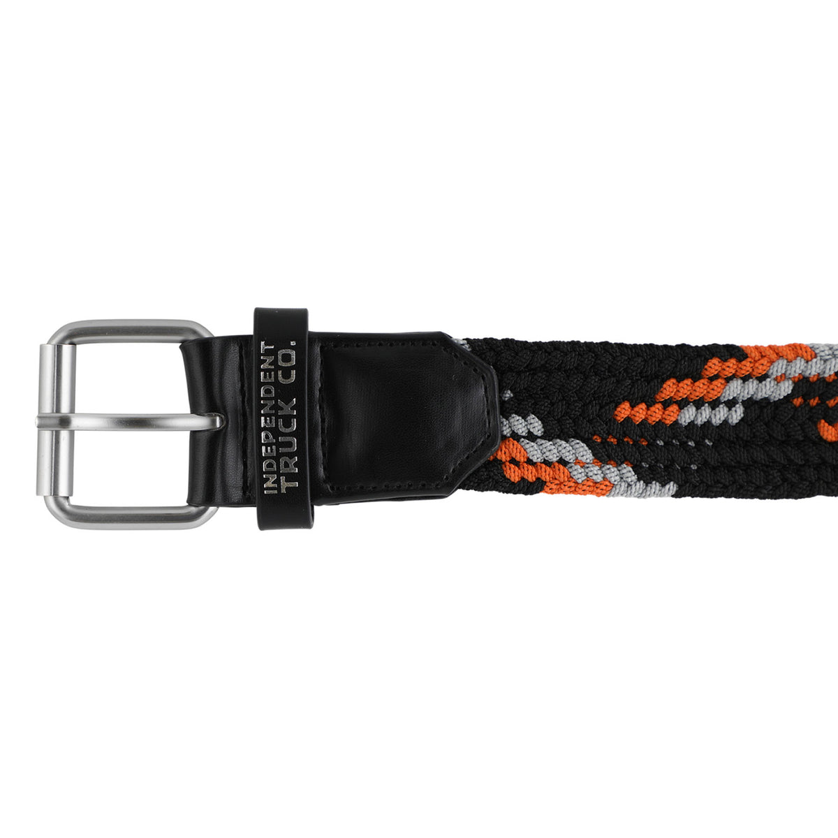 Independent Cord Belt - Black/Orange buckle