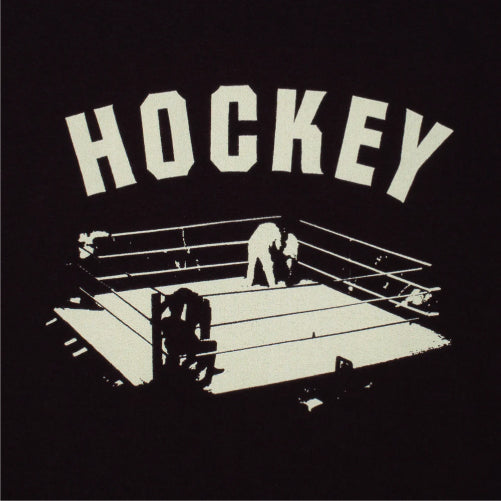 Hockey Corner Tee - Black graphic