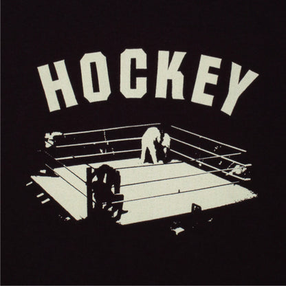Hockey Corner Tee - Black graphic