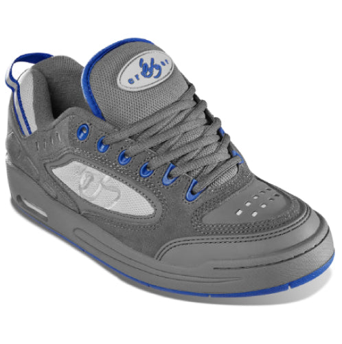 eS Creager Skate Shoe - Grey/Royal Blue profile