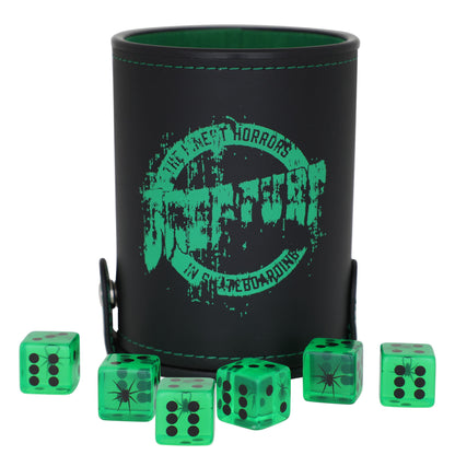 Creature Streak Dice Set with Cup