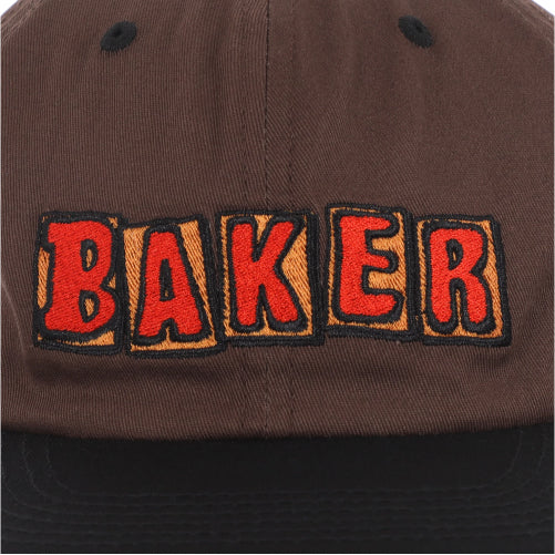 Baker Crumb Snapback Hat - Brown/Black
