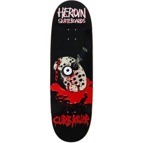 Heroin Curb Killer 6 Symmetrical Skateboard Deck 10"