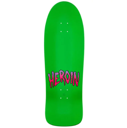 Heroin Curb Crusher Skateboard Deck 10.25" top