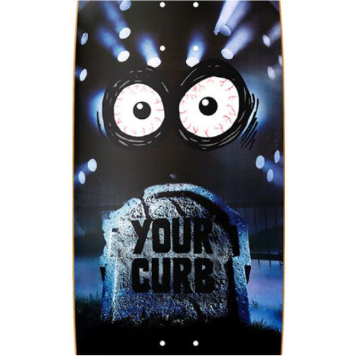 Heroin Curb Killer 8 Egg Skateboard Deck 10.0" graphic