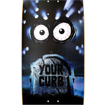 Heroin Curb Killer 8 Egg Skateboard Deck 10.0" graphic