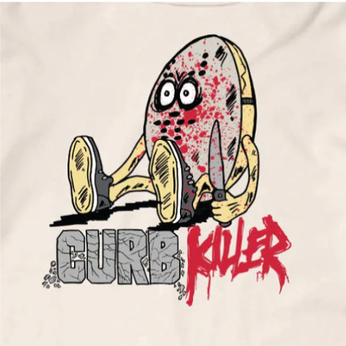 Slappy X Heroin Curb Killer Tee - Natural