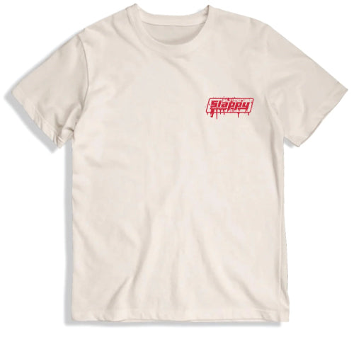 Slappy X Heroin Curb Killer Tee - Natural