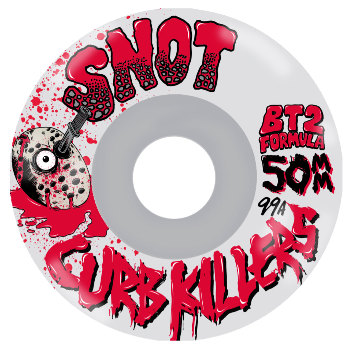 Snot Conical Curb Killers Wheels Clear 50MM 99A