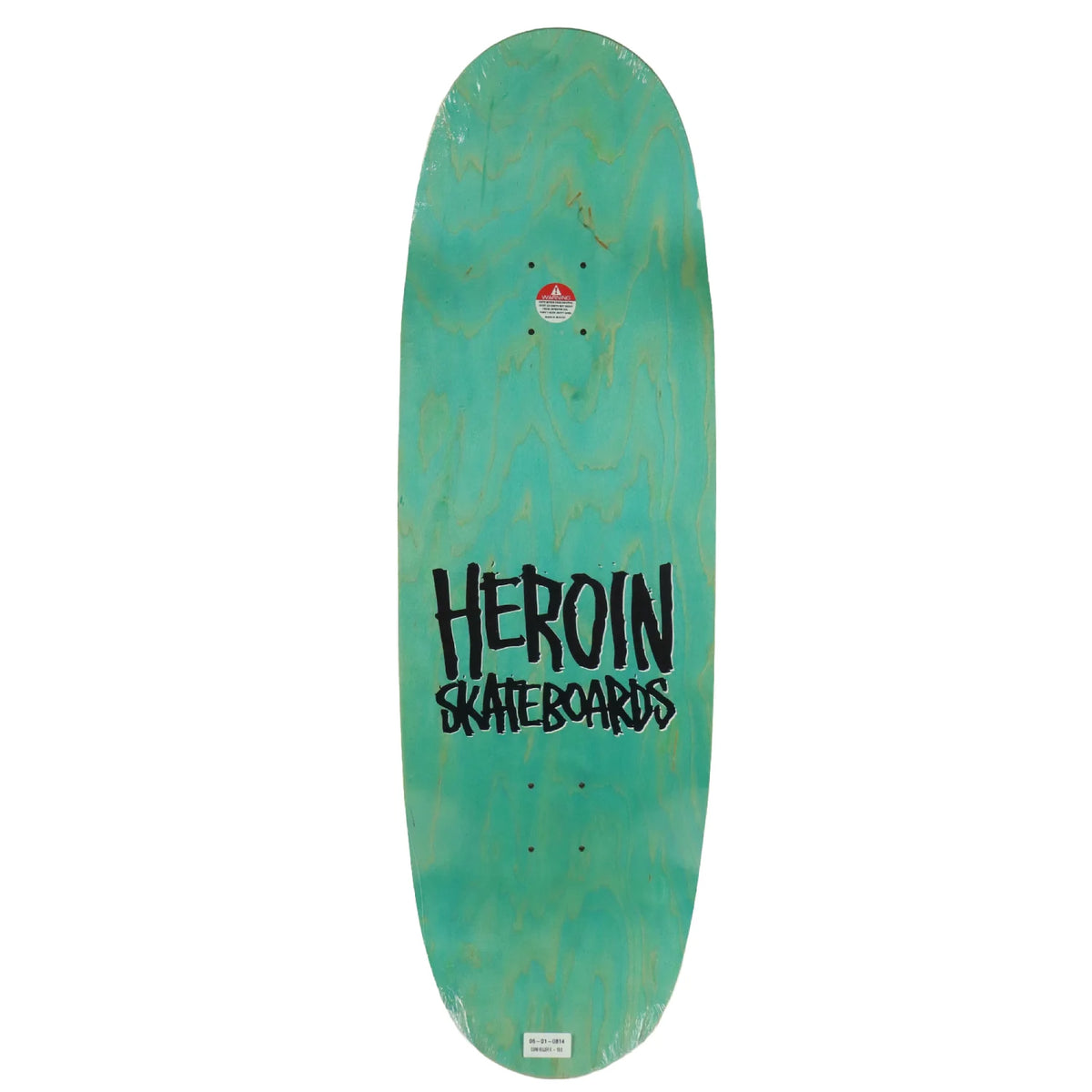 Heroin Curb Killer X Symmetrical Skateboard Deck 10" top