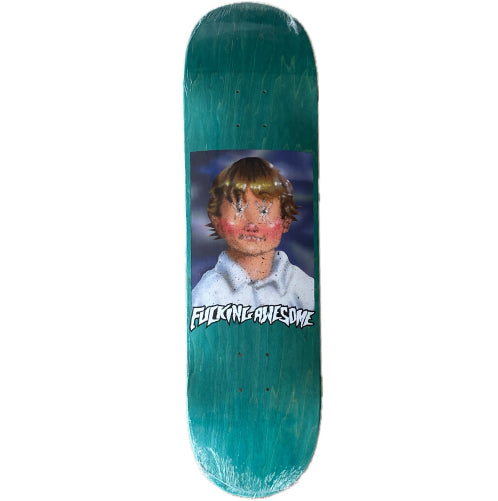 Fucking Awesome Curren Class Photo Skateboard Deck 8.25" teal
