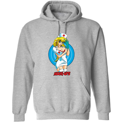 Hook-Ups Nurse Daisy Hoodie - Grey Heather