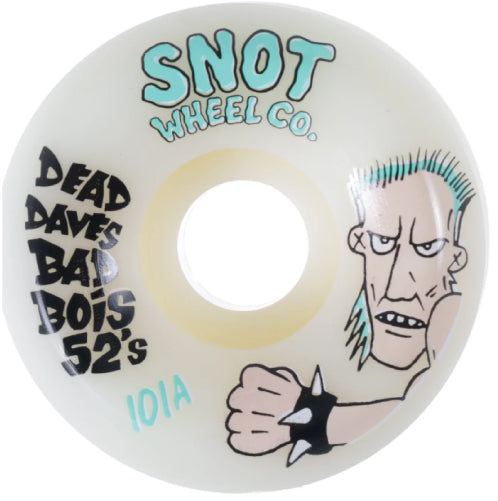 Snot Dead Dave Bad Bois Wheels GITD 52MM 101A outside