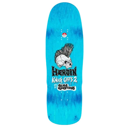 Heroin KO2 Dead Dave Mummy Skateboard Deck 10.125" top