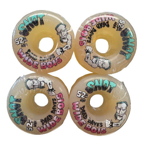 Snot Wide Boys Dead Dave Wheels 52MM 101A set