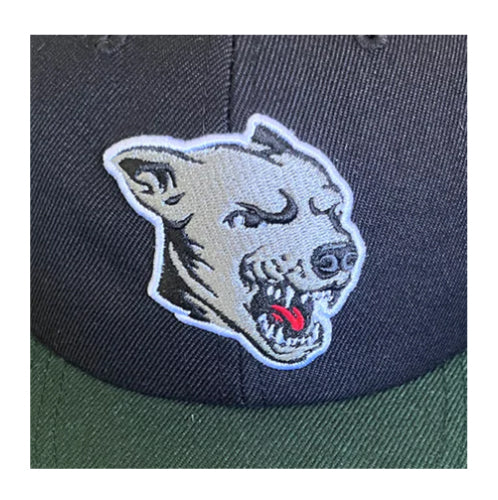 Shake Junt Dawg Snapback Hat - Black close