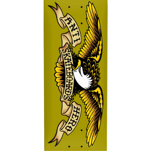 Antihero DBX Eagle Greenish Skateboard Deck 8.62" graphic