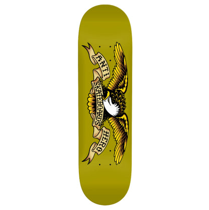 Antihero DBX Eagle Greenish Skateboard Deck 8.62" full bottom