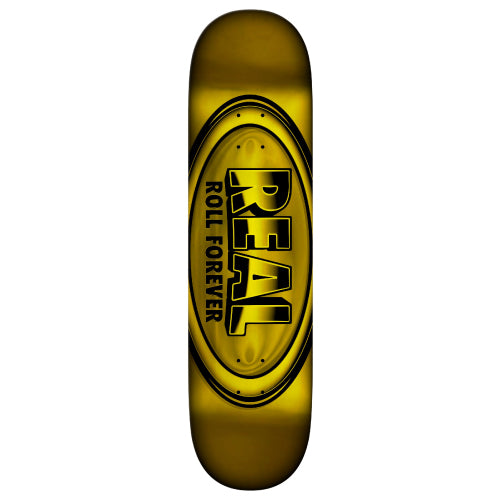Real DBX Full Skateboard Deck Yellow 8.38"