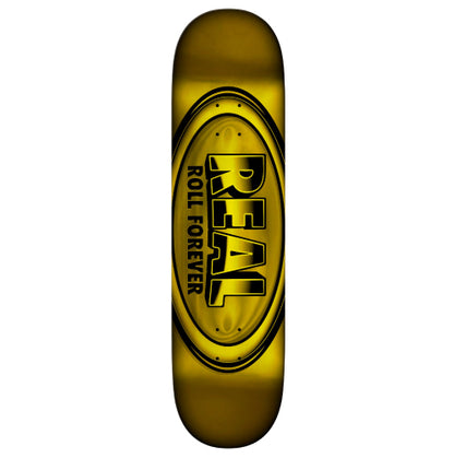 Real DBX Full Skateboard Deck Yellow 8.38"