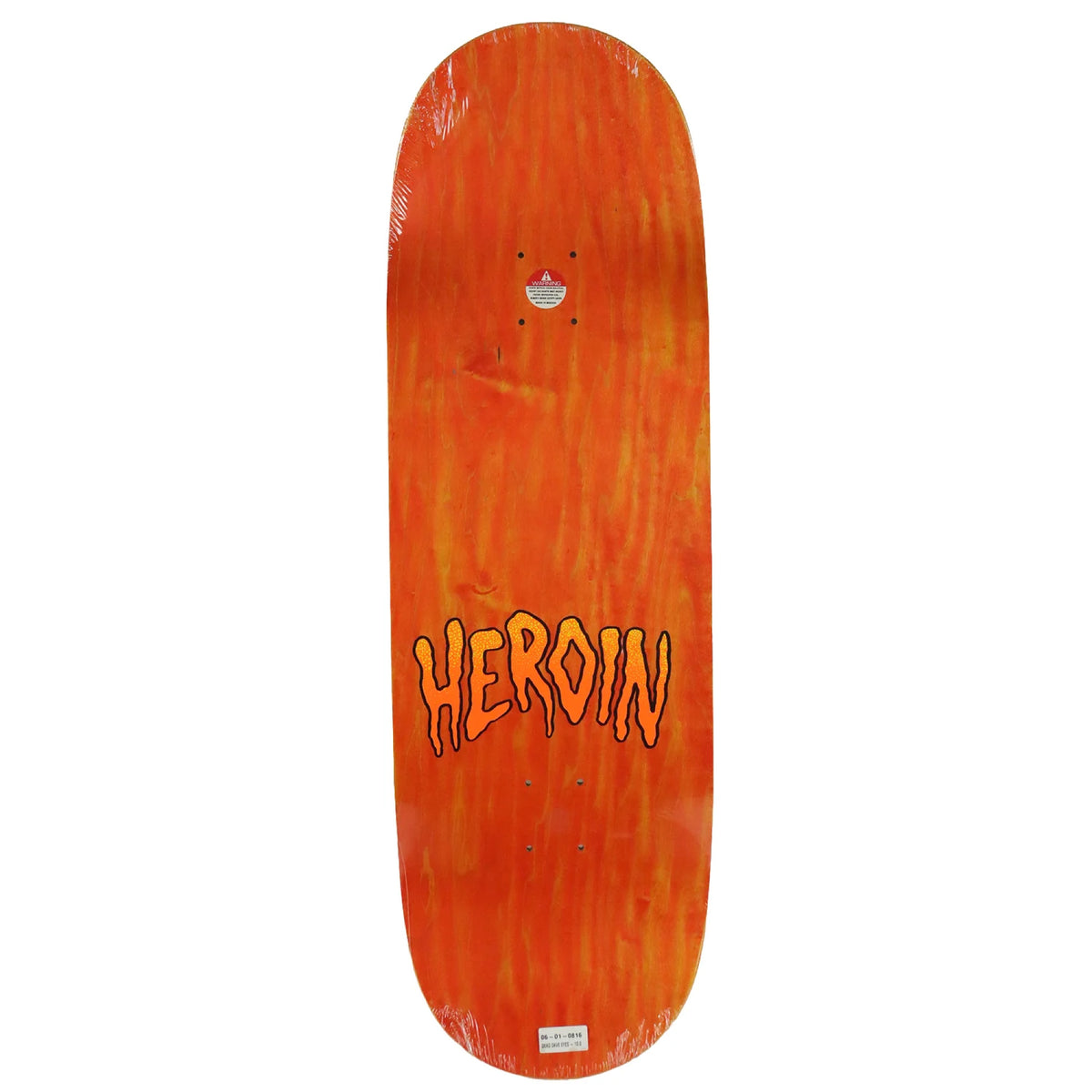 Heroin Dead Dave Eyes Skateboard Deck 10" top