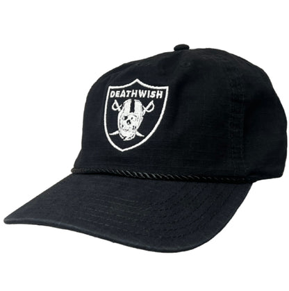 Deathwish Nation Snapback Hat - Black