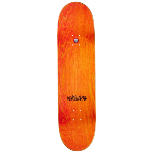 Deathwish Deathspray Logo Skateboard Deck Black/Red 8.25" top