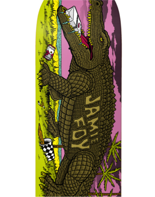 Deathwish Foy Deerfield Mascot Skateboard Deck 8.25" cropped