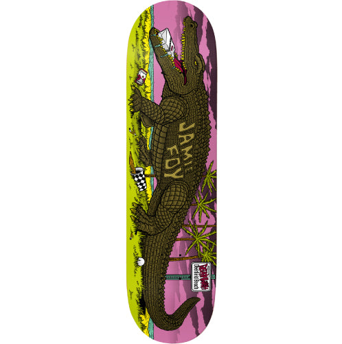 Deathwish Foy Deerfield Mascot Skateboard Deck 8.25" full
