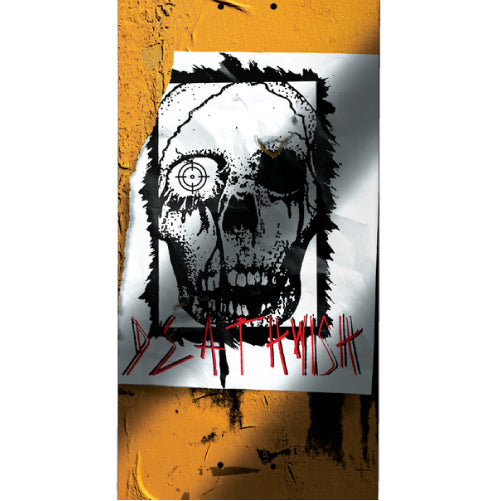 Deathwish Delfino Torn Skateboard Deck 8.25" graphic