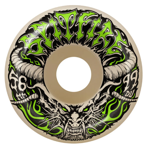 Spitfire F4 Conical Full Demon Redux Wheels 56MM 99D outside
