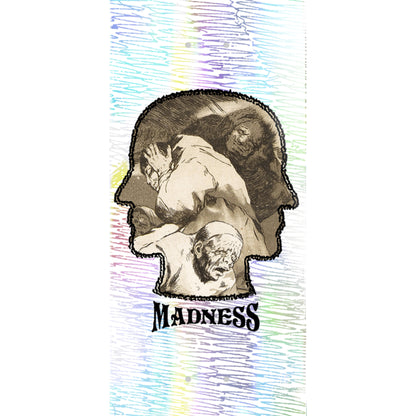 Madness R7 McKenzie Demons Skateboard Deck 8.25" graphic